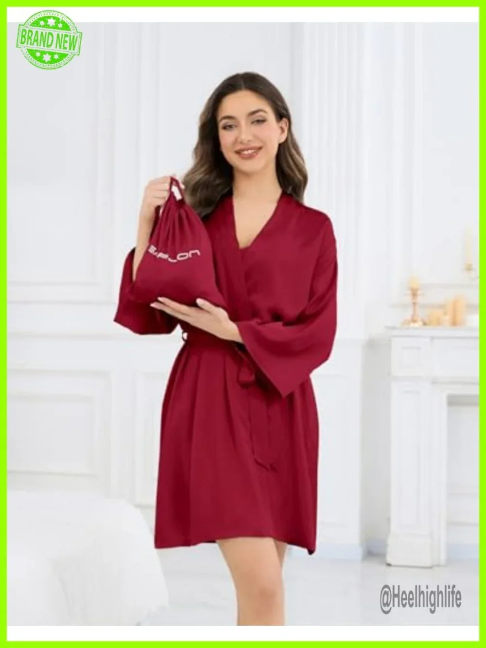 6-Piece Silk Pajama Set with Cami Tops and Shorts Nightwear